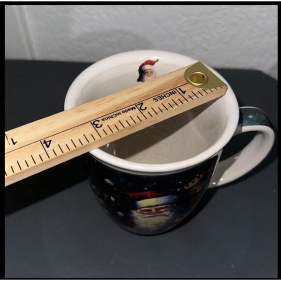 Set Of 6 Merry Christmas Themed Ceramic Coffee Mugs - Picture 15 of 16